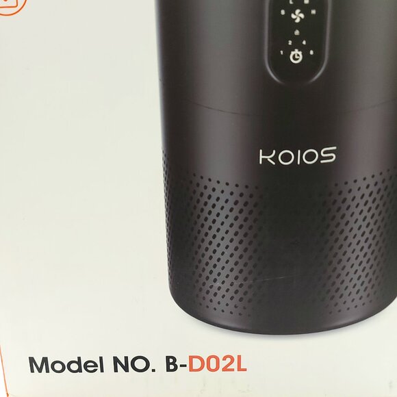 KOIOS Air Purifier For Home Large Bedroom Black - Picture 4 of 12